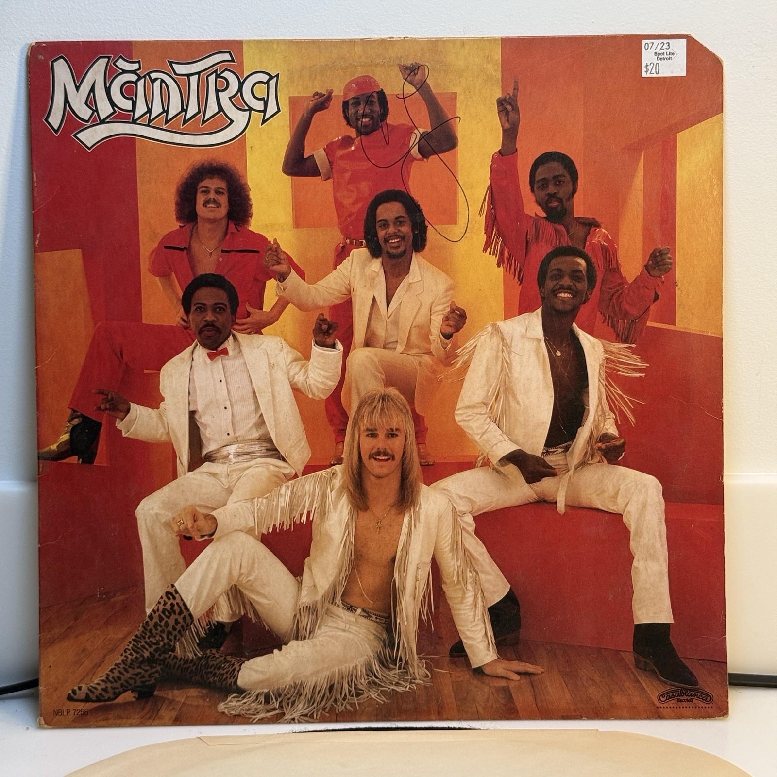 MANTRA 1981 Casablanca Promo Press STERLING 18 PRESSWELL NBLP 7256 Cameo EX/VG+