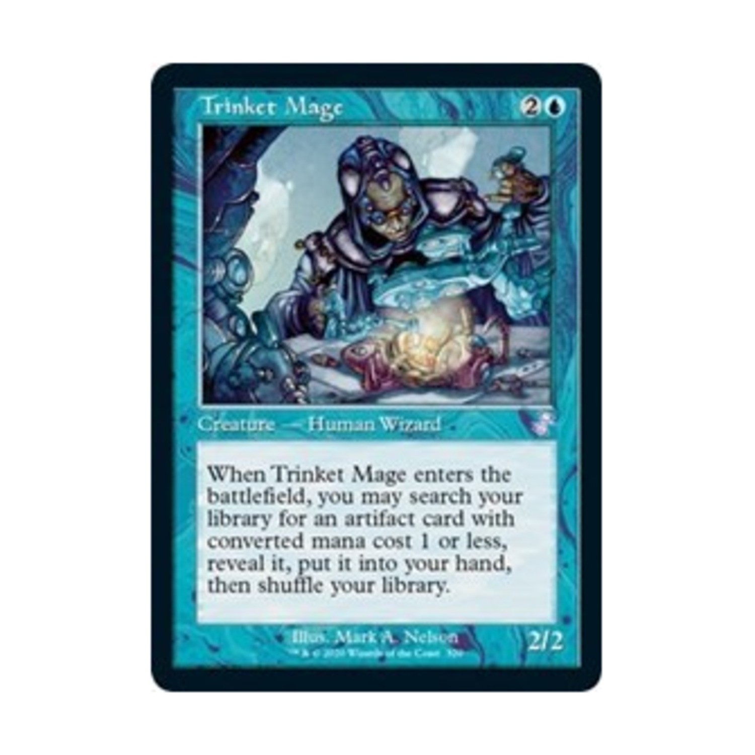 WotC MtG Time Spiral: Mago Trinket rimasterizzato (S) quasi nuovo