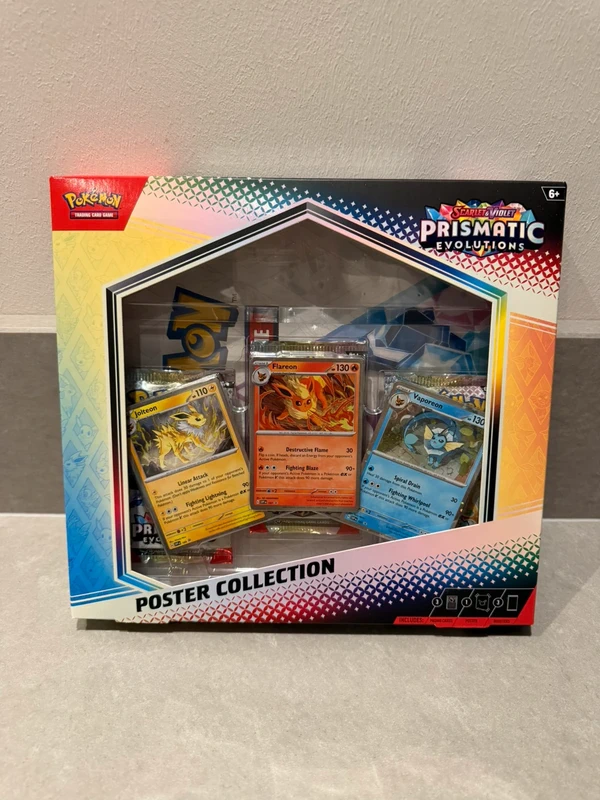 Pokémon Prismatic Evolutions poster set (sealed)