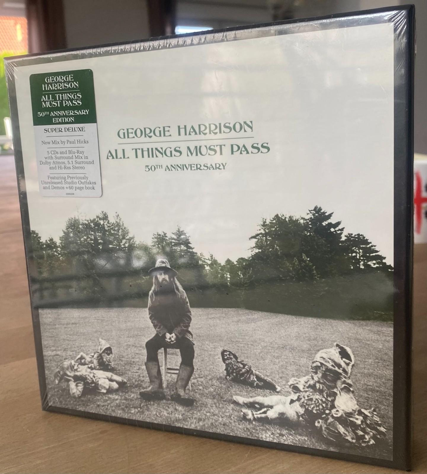 George Harrison  All Things Must Pass 50TH Ann. Super Deluxe 5CD/BluRay/Book Box