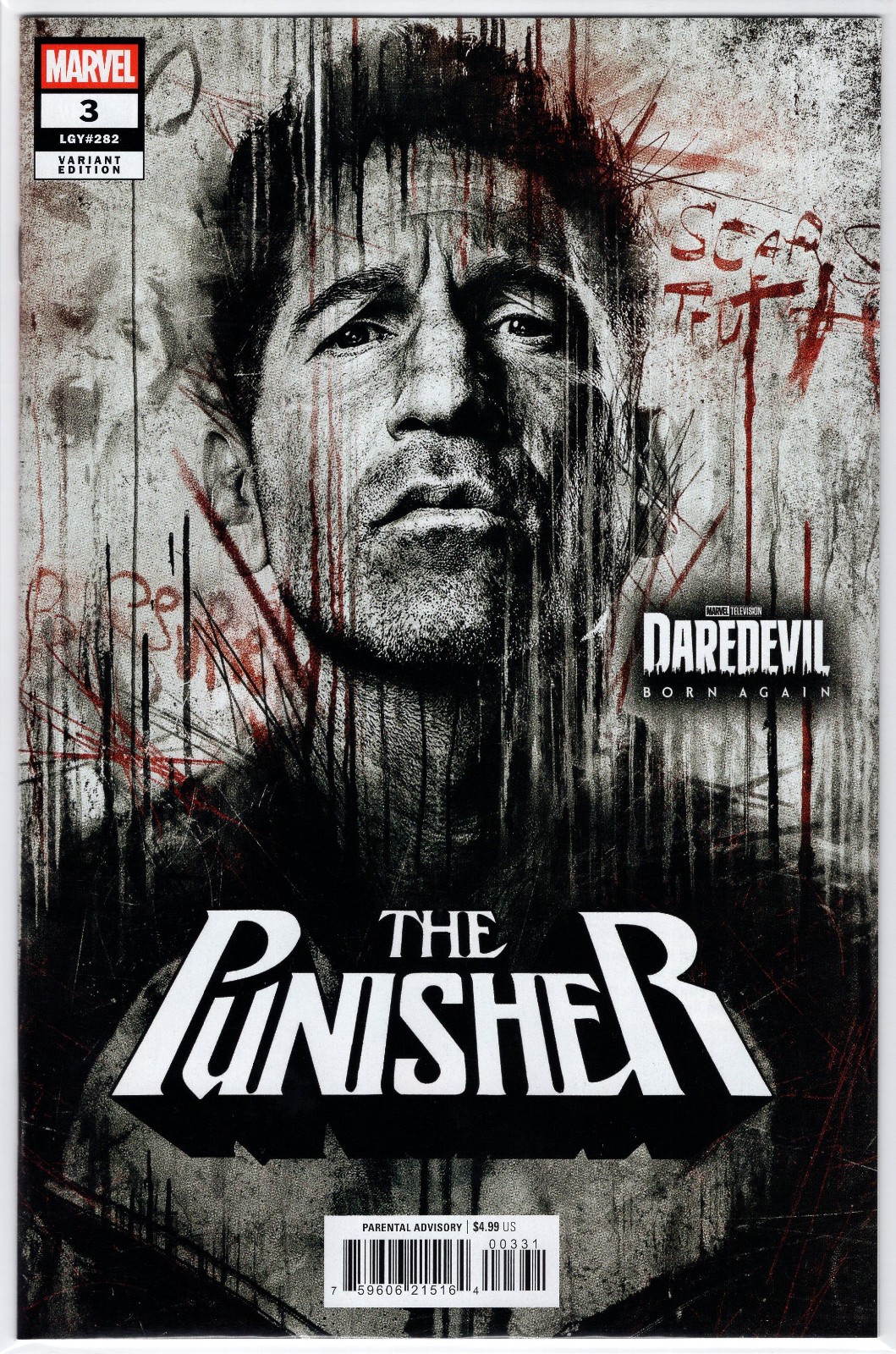 PUNISHER #3 (1° STAMPA) MARVEL TV JON BERNTHAL FOTO COPERTINA