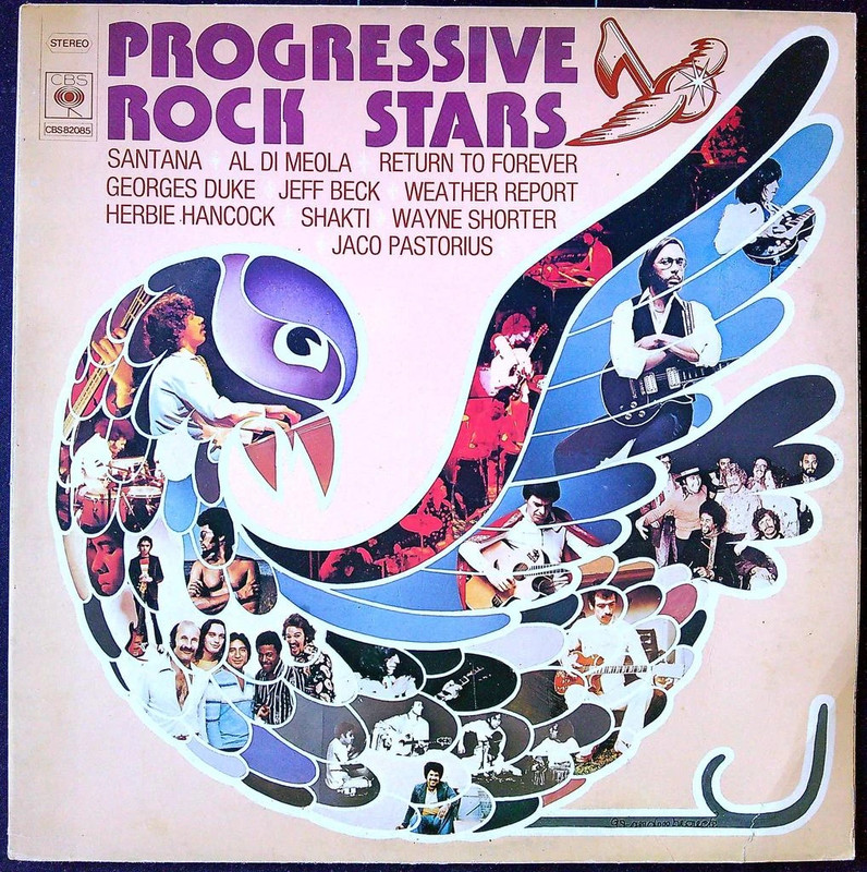 Vinyle Progressive Rock Stars Cbs