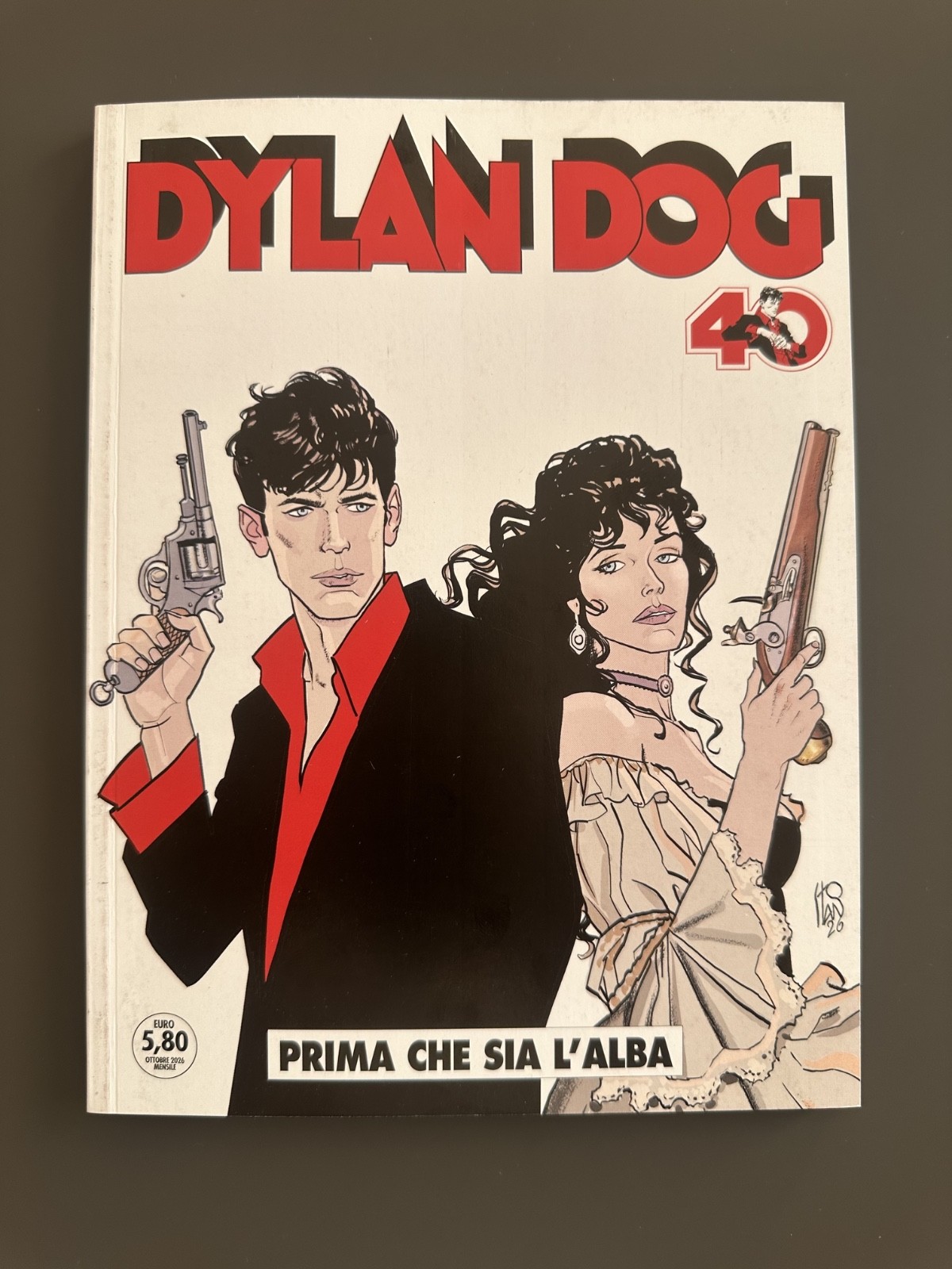 Dylan Dog 481 Prima che sia l’alba – Variant Angelo Stano – 1/400 – 40° annivers