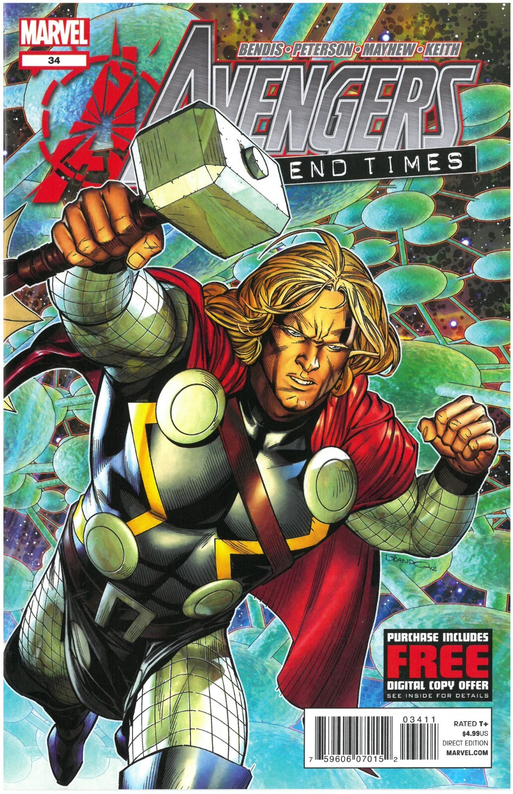 Avengers: End Times #34 Marvel Comics 2013 Edizione Diretta