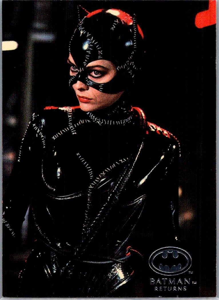 1992 Topps Batman Returns #D Catwoman Stadium Club