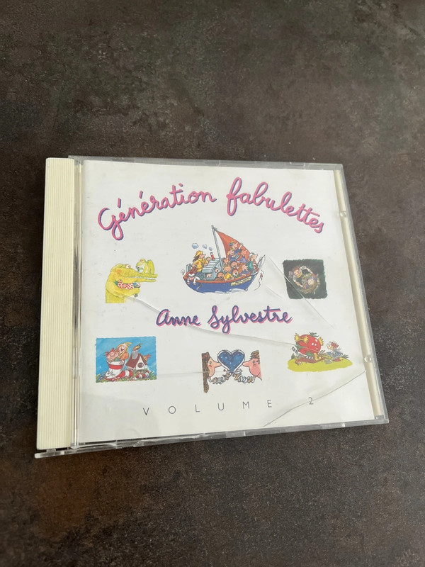 CD Anne Sylvestre - Génération fabulettes - état satisfaisant.