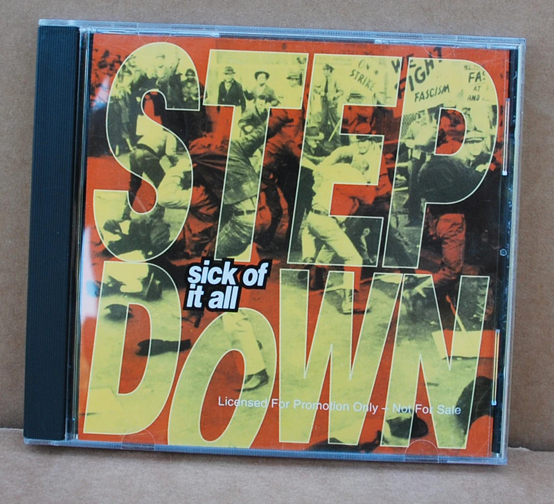 Sick Of It All – Step Down - CD single Promo 1994