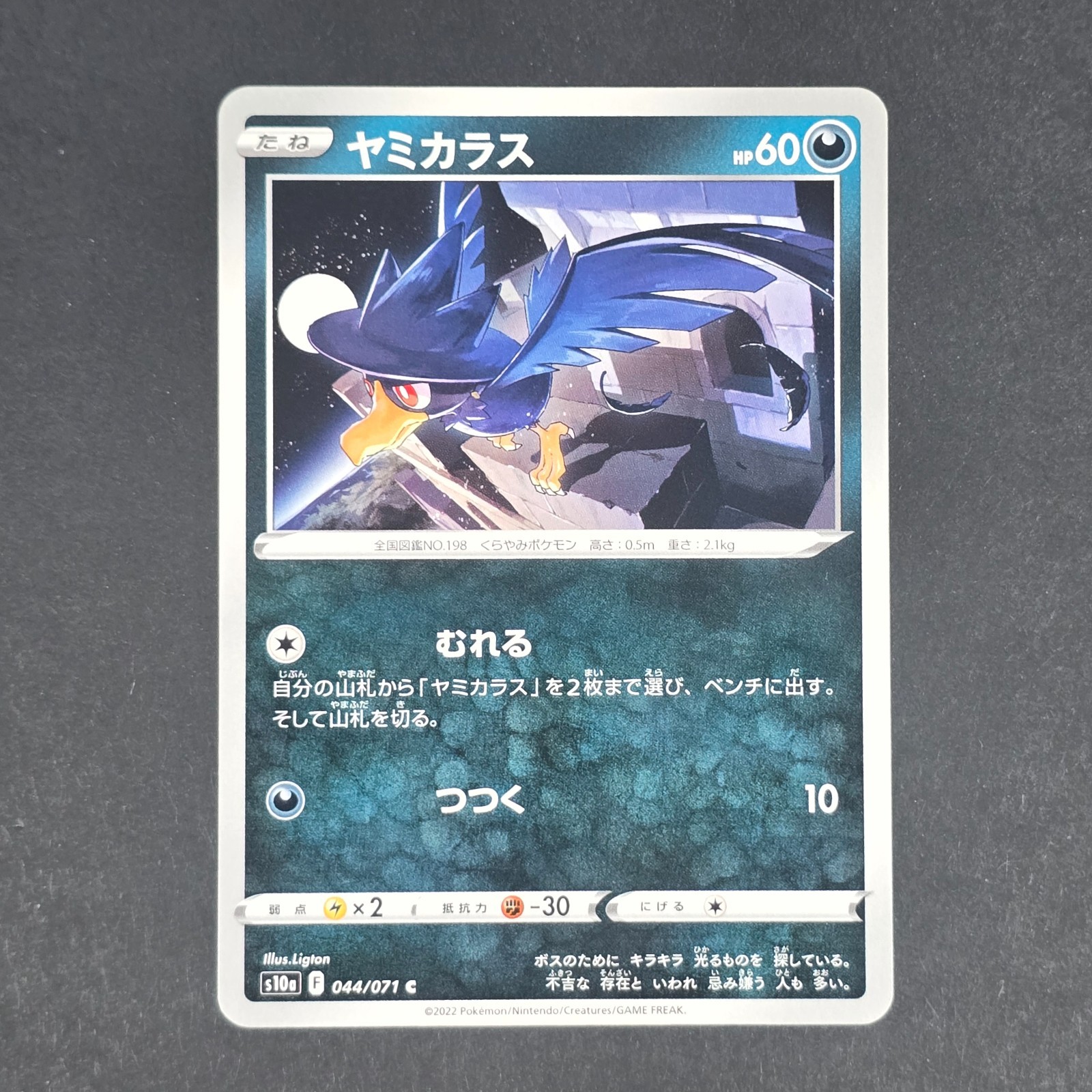 Murkrow Common S10a: Dark Phantasma 044/071 NM