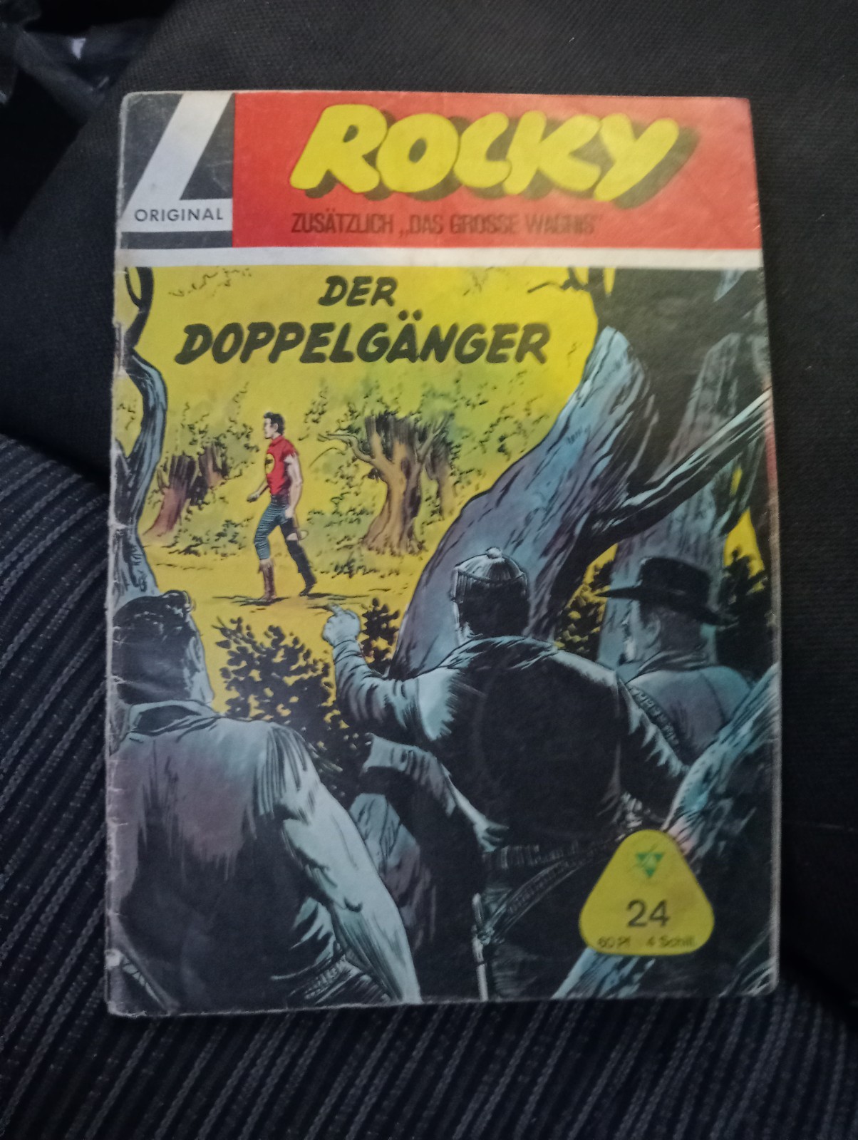 ZAGOR EDIZIONE TEDESCA N. 24 ROCKY DER DOPPELGANGER