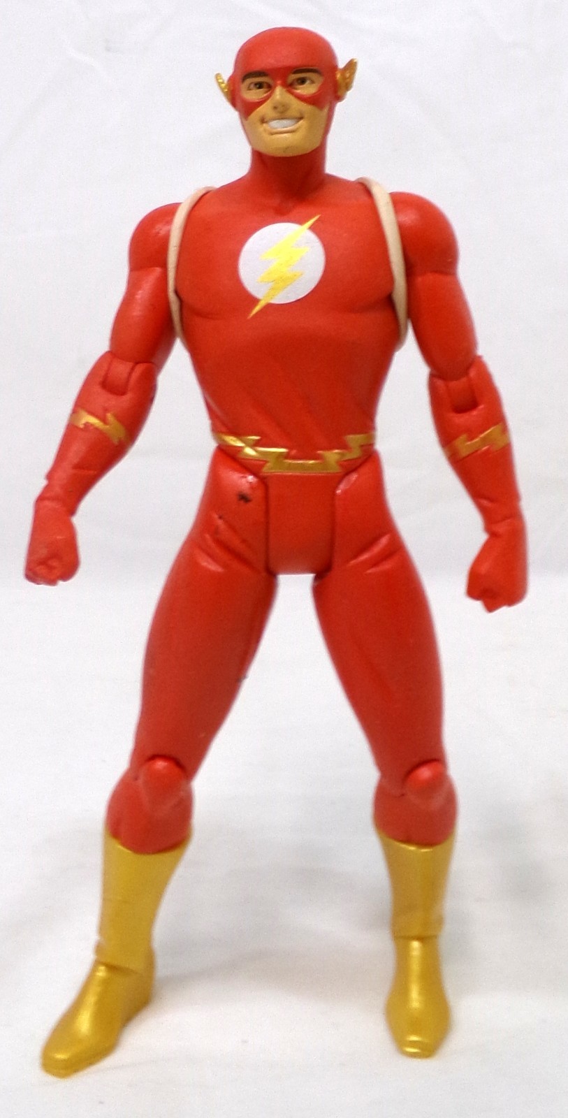 DC Direct New Frontier The Flash Figura 6" Incompleta Zaino Danneggiato