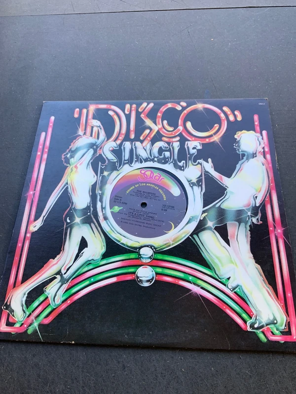 The Whispers 12 inch maxi single It’s a love thing