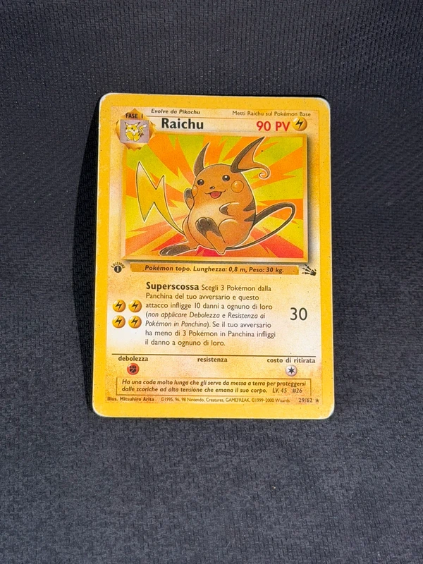 Raichu 29/62 Italian