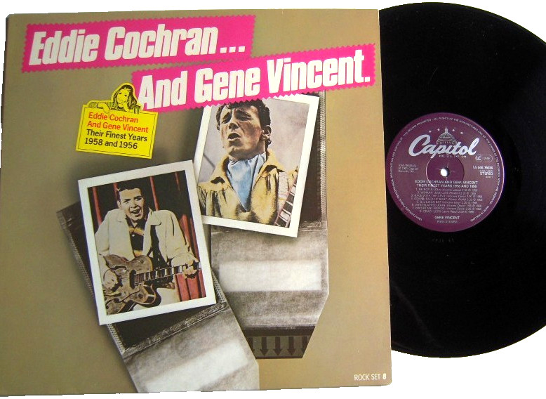 Eddie COCHRAN, Gene VINCENT Their Finest Years 1981 NL CAPITOL LP 1007 ÉTAT NEUF