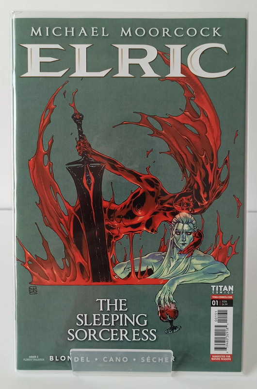 Elric: The Sleeping Sorceress 1 Florent Maudoux Variant Cover Titan Comics