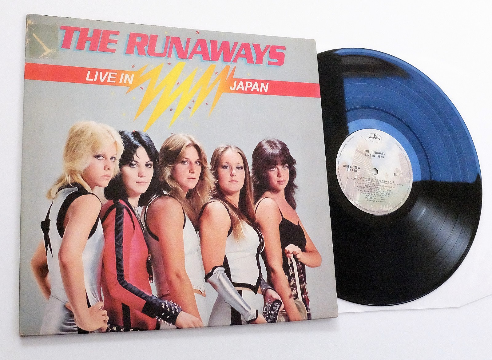 THE RUNAWAYS LIVE IN JAPAN LP EX+ VINYL Rare Original 1977 Album Punk Joan Jett
