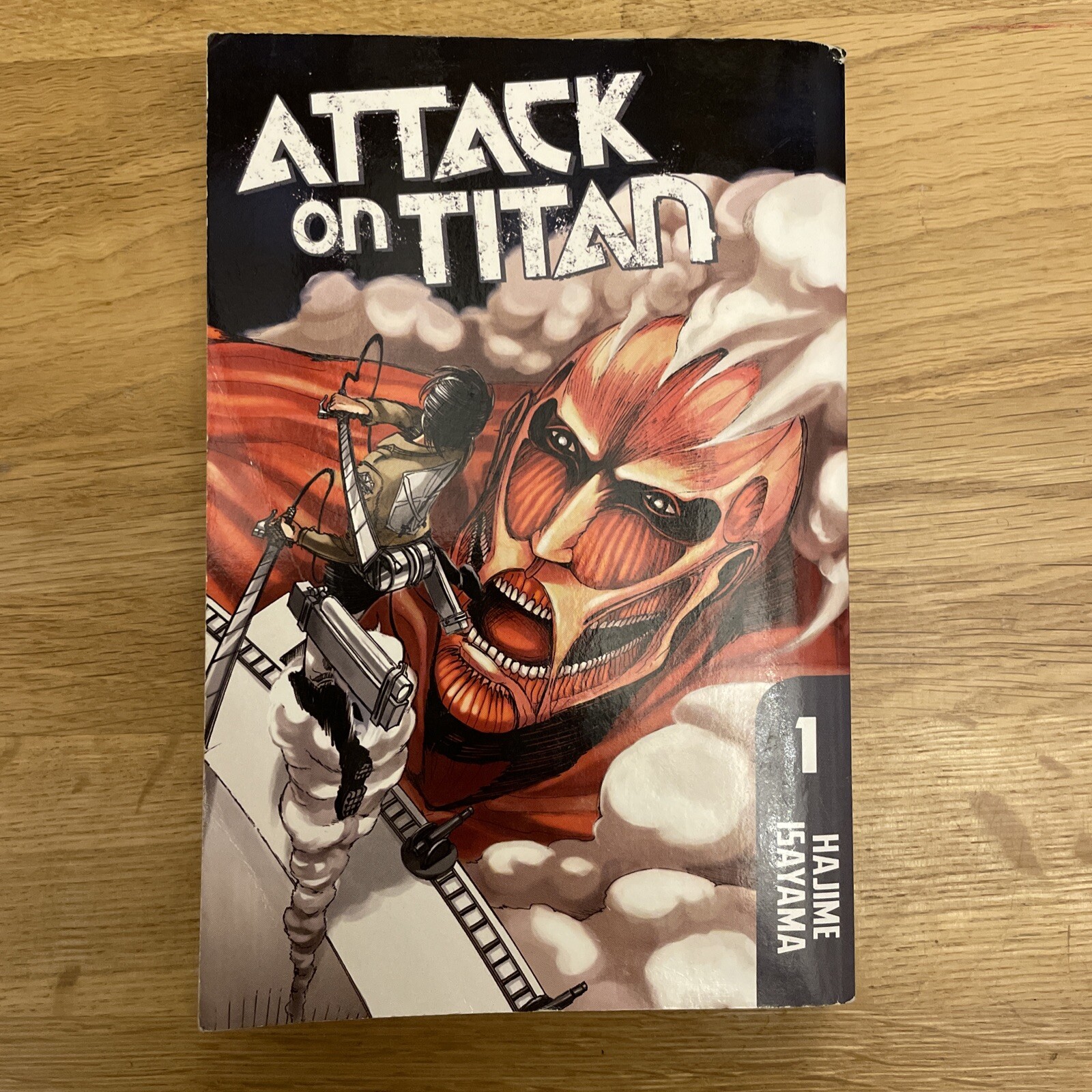 Attack On Titan Volume 1 Hajime Isayama Manga English Paperback Book Anime