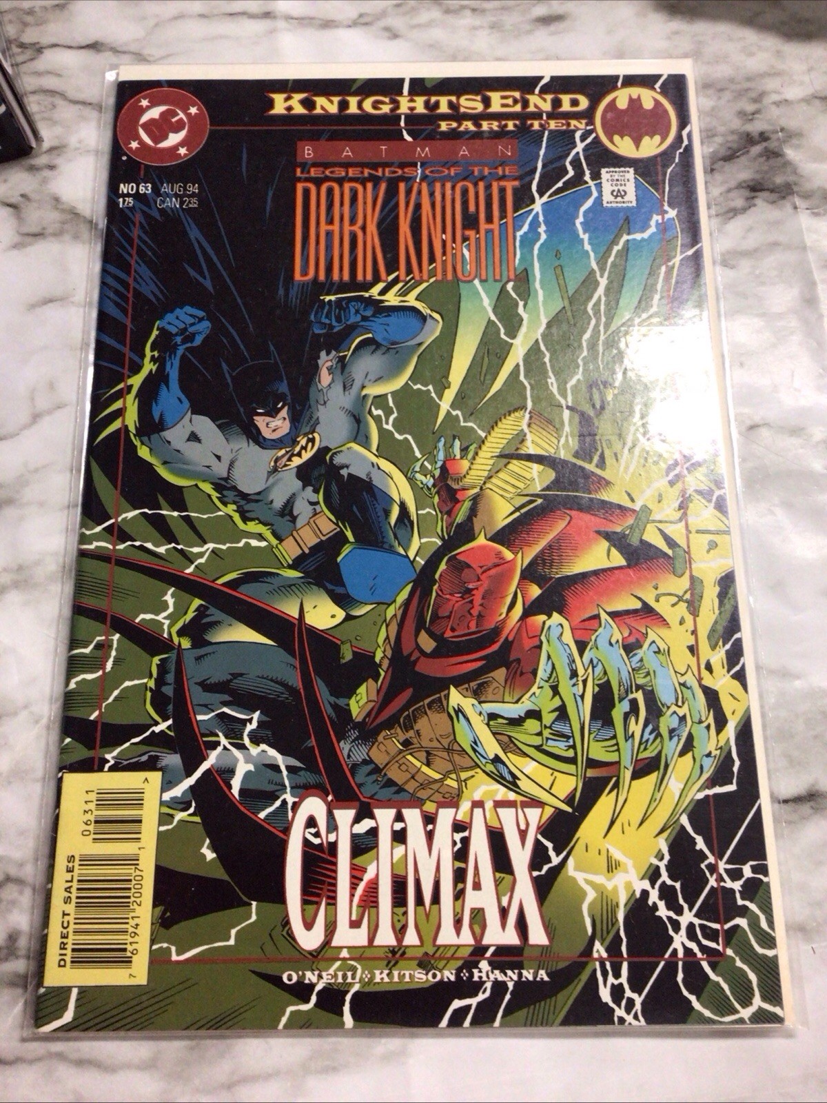 Batman: Legends of the Dark Knight #63 DC Comics KnightsEnd: Climax