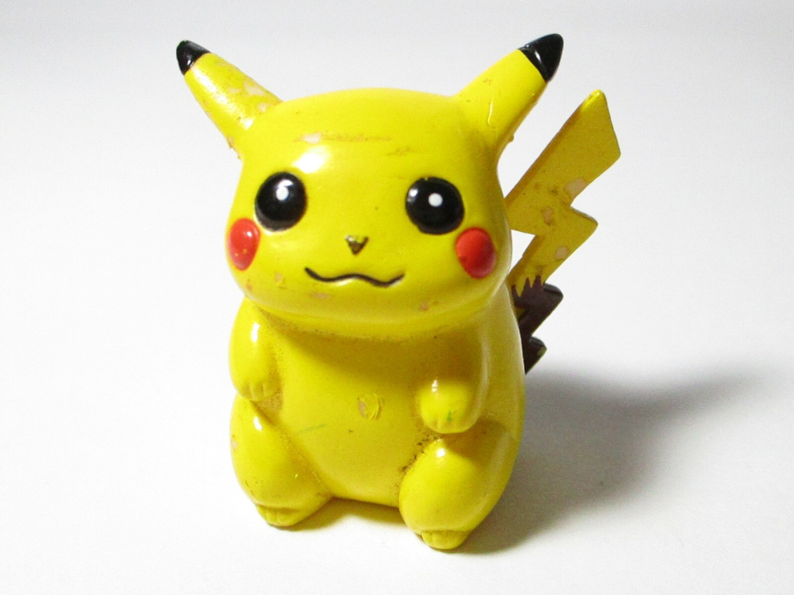 1999 Pikachu Keychain Basic Fun BFI 1.5" Fob Pokemon Loose Toy Nintendo No Chain