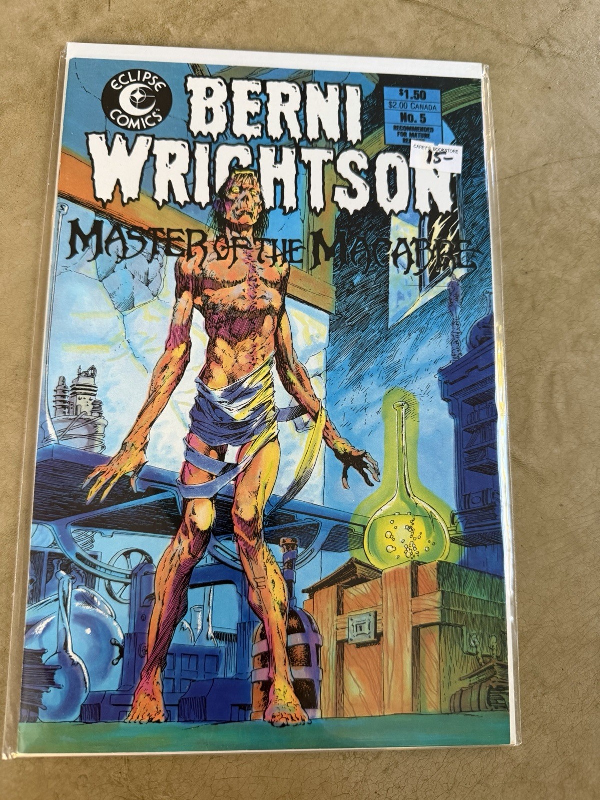 Berni Wrightson: Master Of The Macabre 5 1983 quasi nuovo grezzo età del bronzo NUOVO