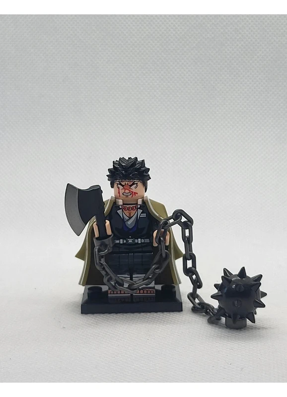 Figurine type Lego - Gyoumei Himejima  (Lego-style Figure - Demon Slayer - Gyoumei Himejima)