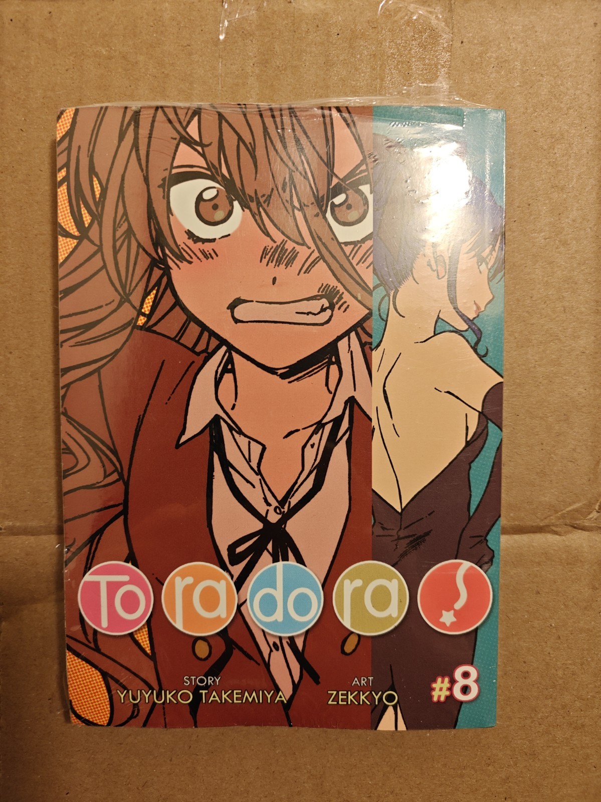 Toradora Volume 8 Manga Vol Seven Seas Yuyuko Takemiya Prima Stampa [Inglese]