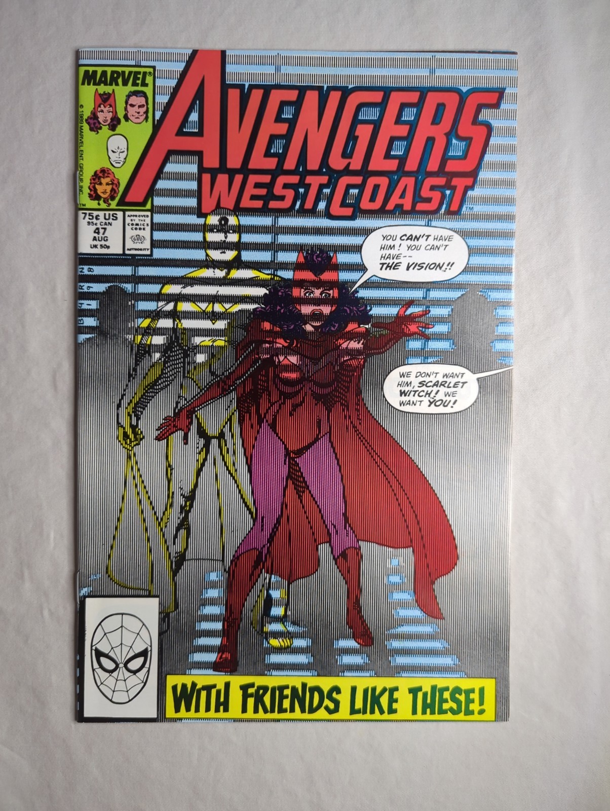 Marvel Comics Avengers West Coast #47 (1989)!