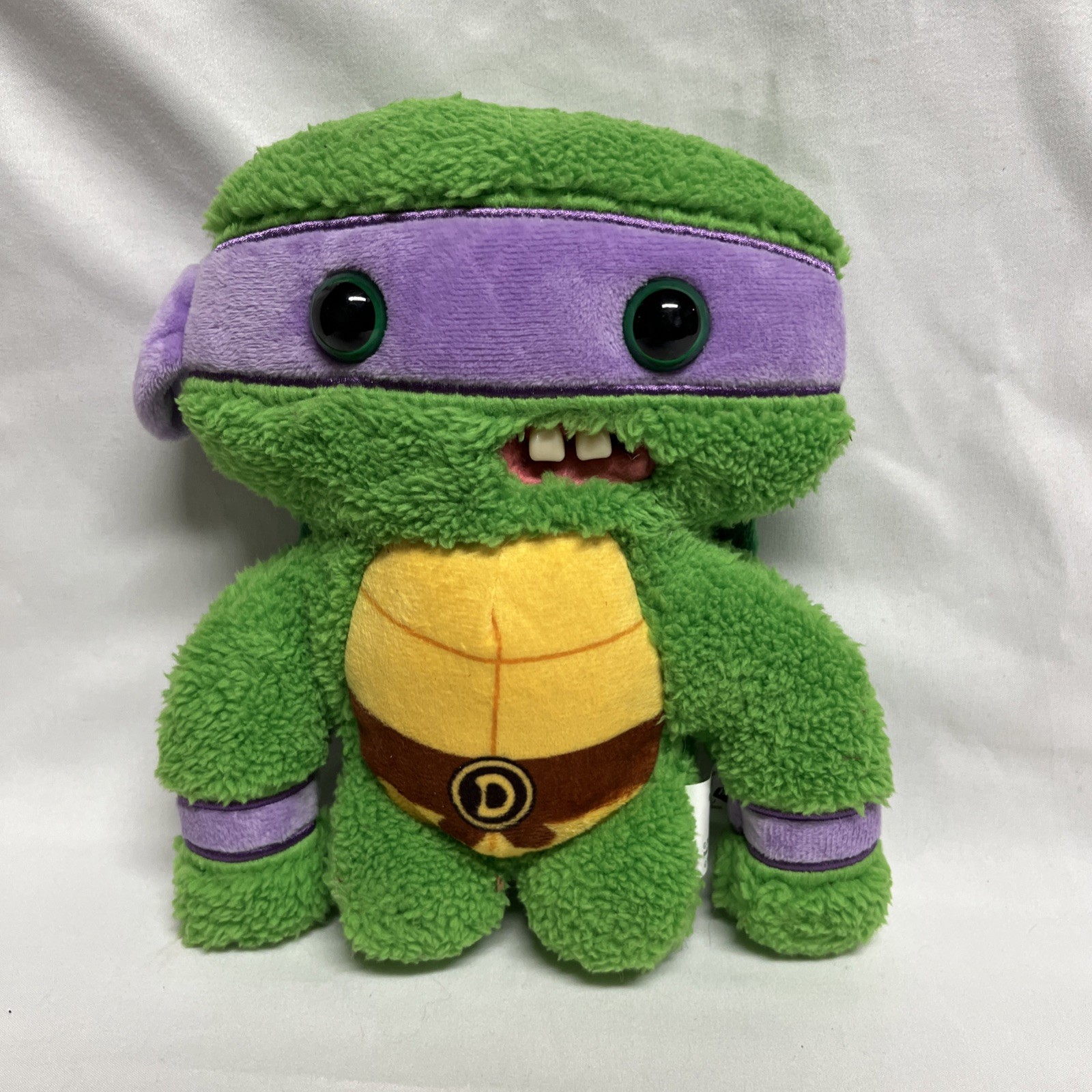 Teenage Mutant Ninja Turtles Fuggler Donatello 9" Plush Limited Edition EUC