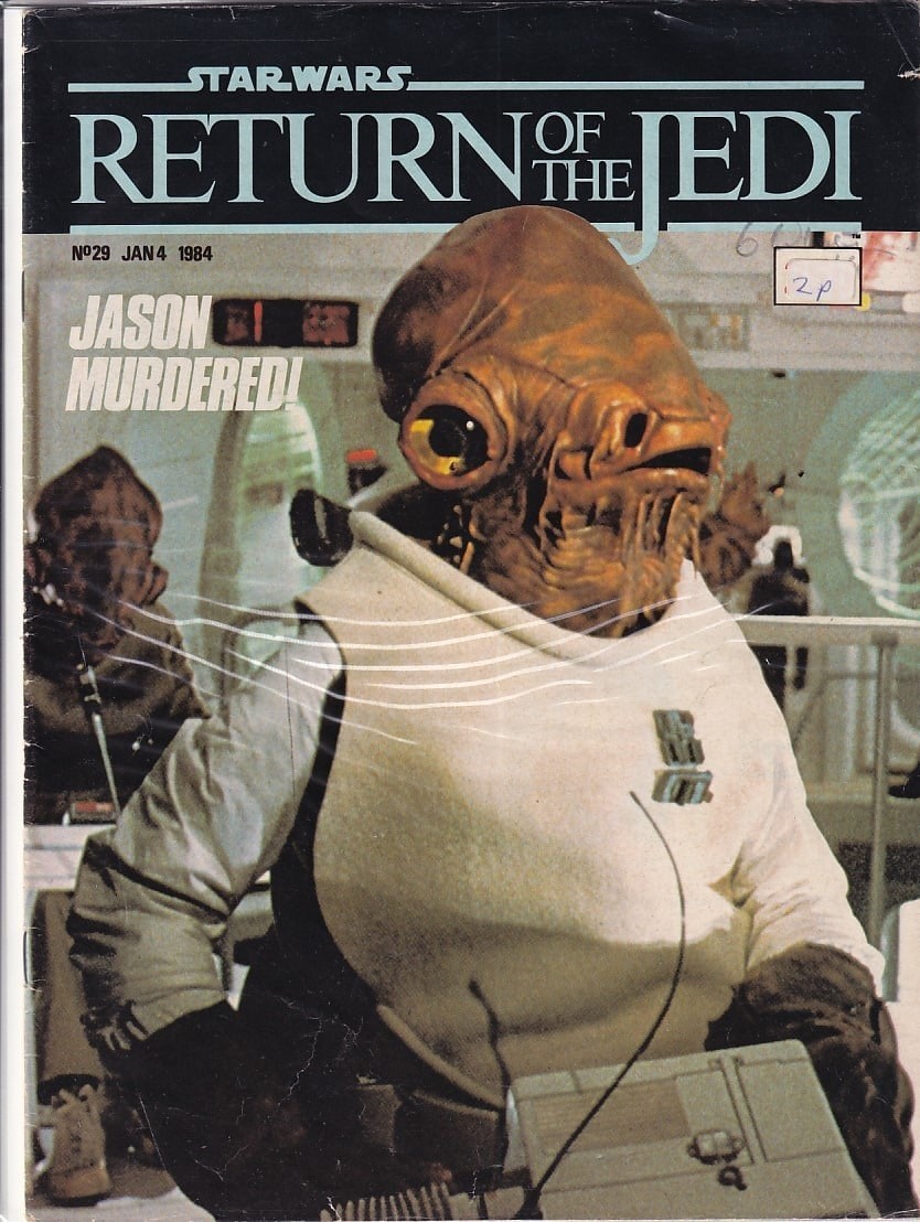 37044: MARVEL RETURN OF THE JEDI WEEKLY UK MAGAZINE #29 VG Grade