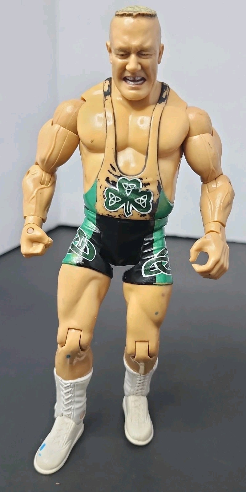 WWE Jakks Pacific Deluxe Aggression FIT FINLAY Action Figure Loose 2007