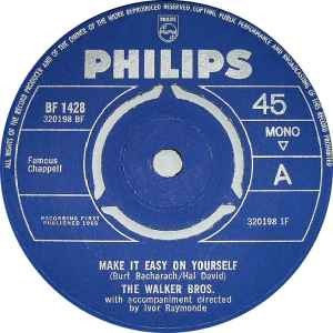 The Walker Bros.* - Make It Easy On Yourself, 7", (Vinyl)