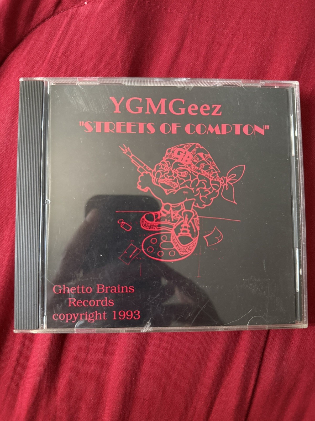 (CD) YGM Geez – Streets Of Compton, GB-187, Single, NM/NM, Rare.