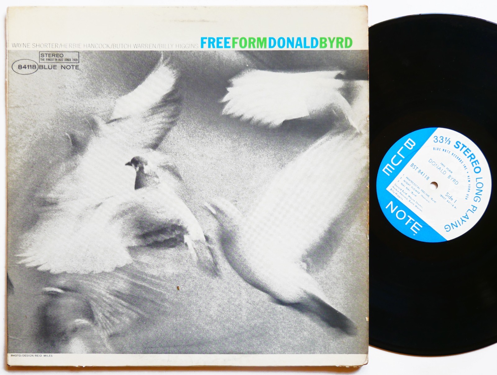 DONALD BYRD Free Form LP BLUE NOTE BST 84118 NY Wayne Shorter Herbie Hancock
