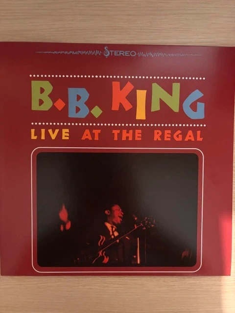 Vinile 180 Gr. Ristampa B.B. King  Live At The Regal