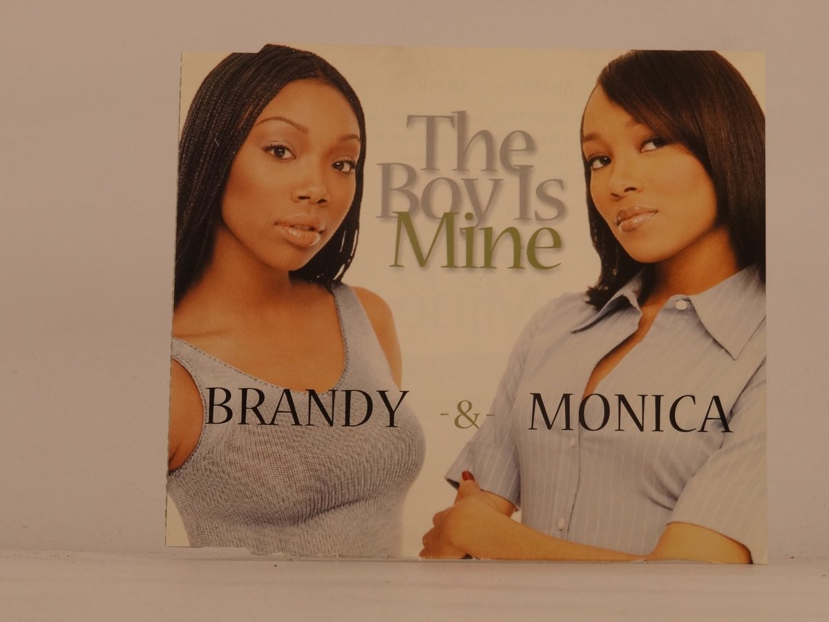 BRANDY AND MONICA THE BOY IS MINE (L22) 4 Track CD Single including Picture Slee