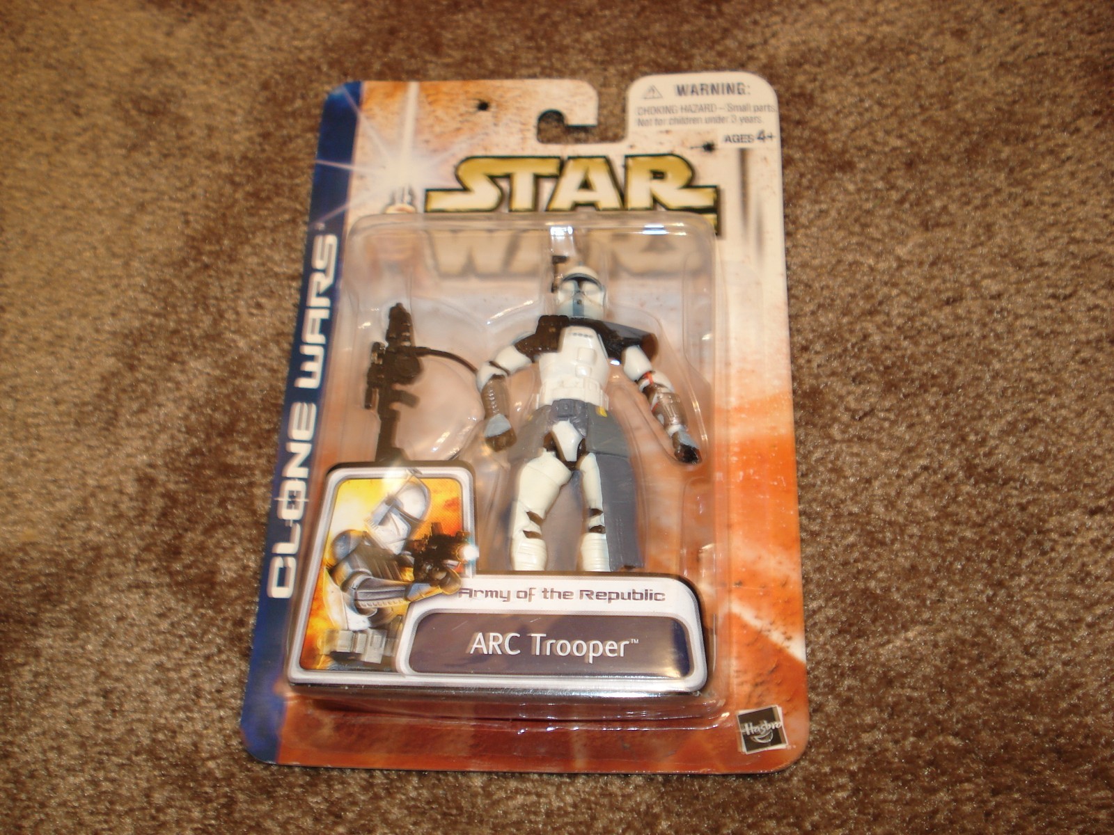 Star Wars Clone Wars #43 Army of the Republic ARC TROOPER - Hasbro 2003 NEW NIB
