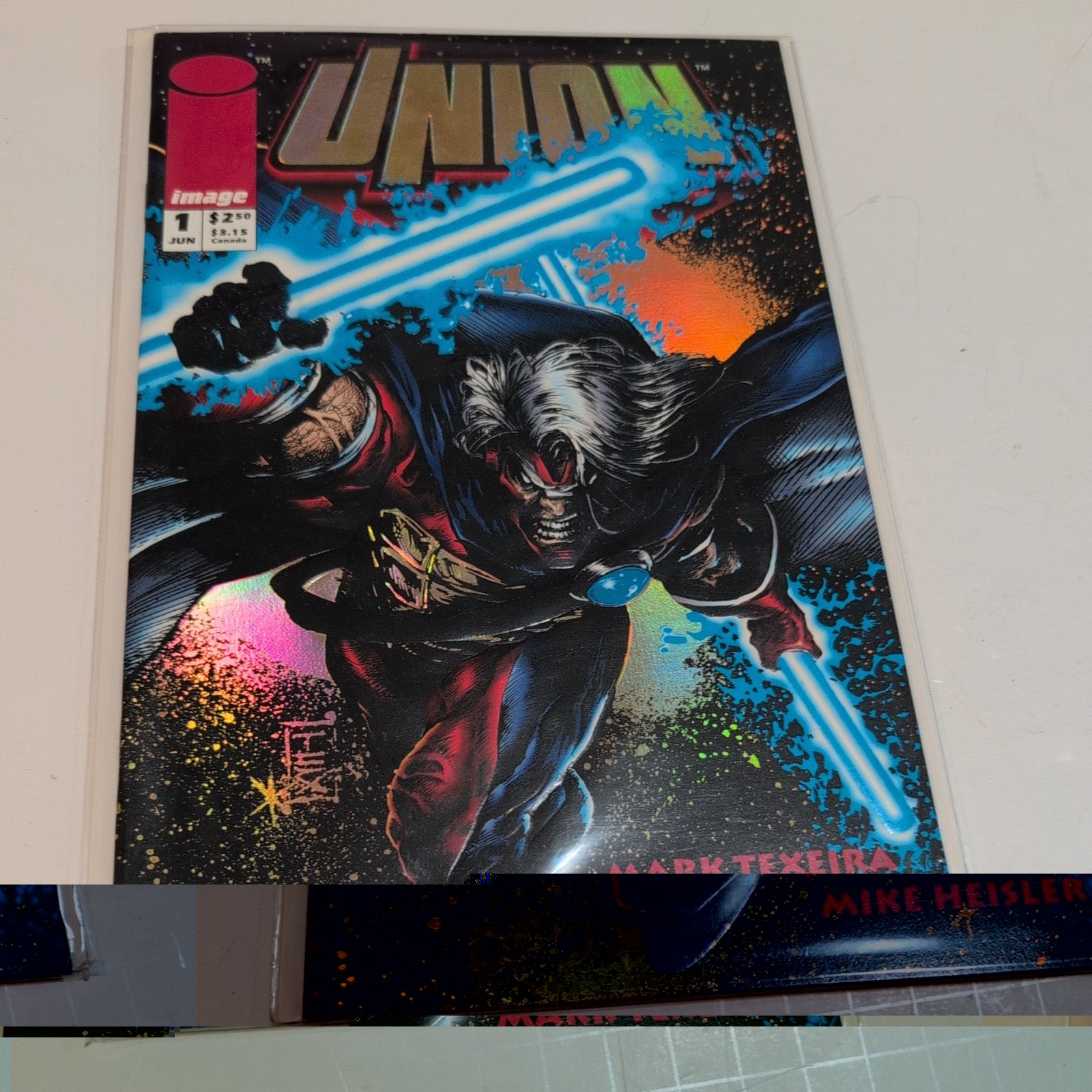 UNION 1 HOLO FOIL EMBOSSED Variant Cover  IMAGE comic 