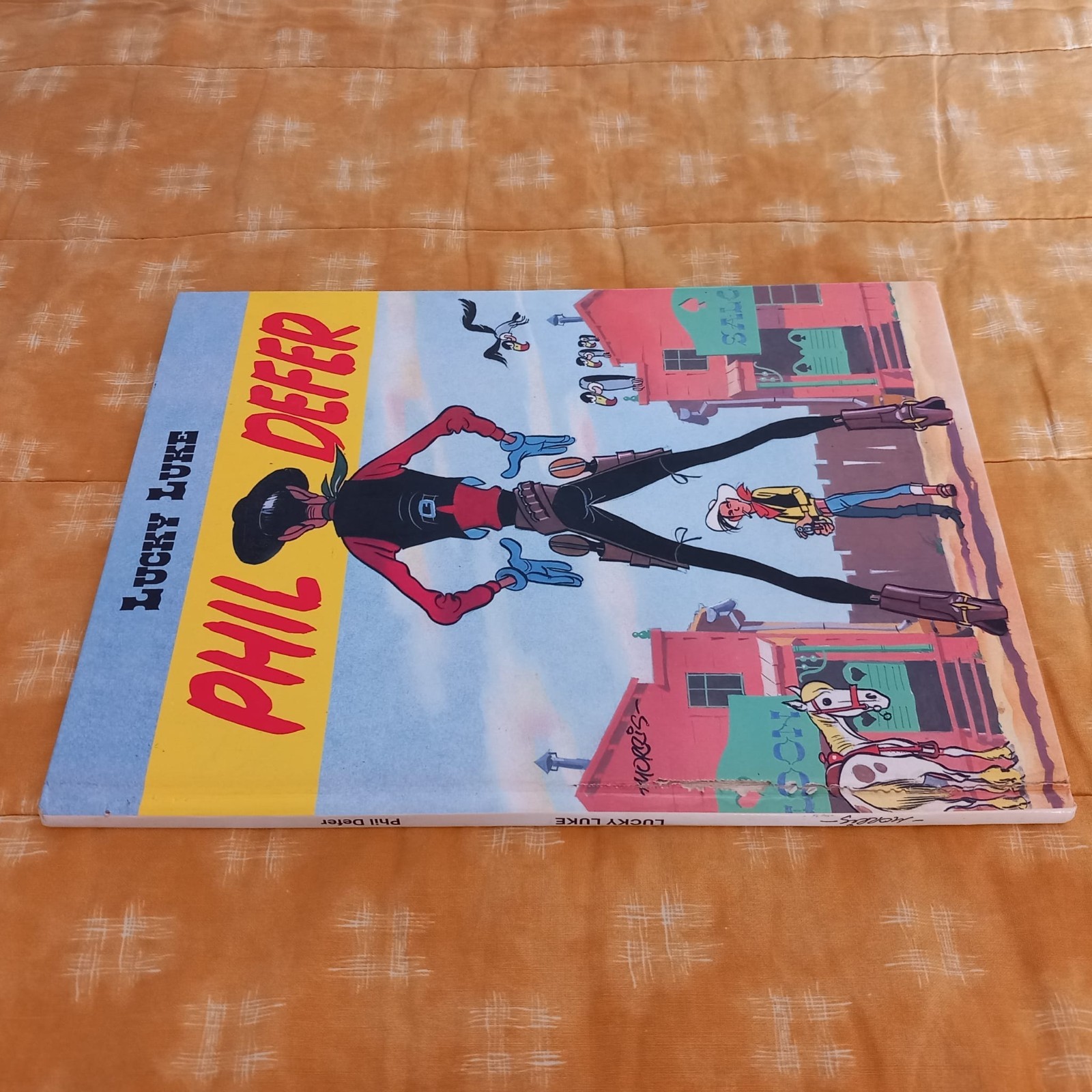 BD LUCKY LUKE PHIL DEFER MORRIS 1956 1994 DUPUIS WESTERN ESSO LEE VAN CLEEF lot