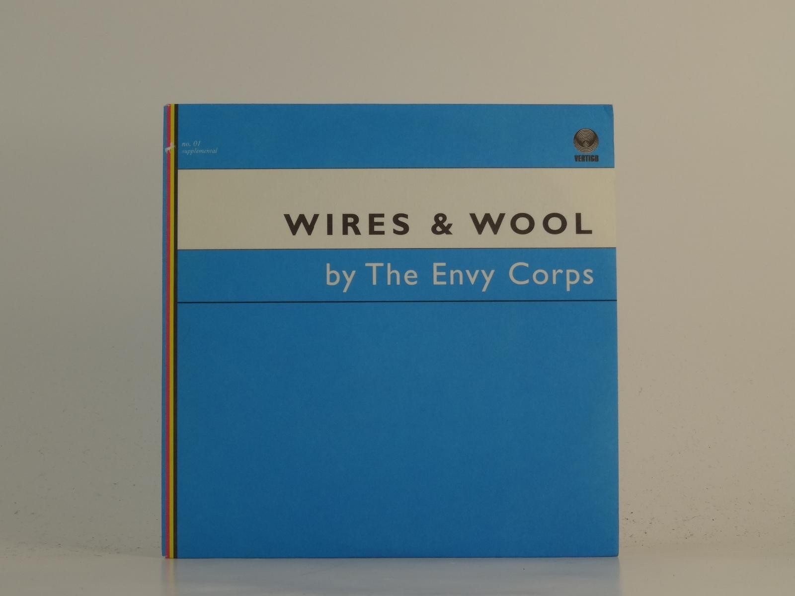 THE ENVY CORPS WIRES AND WOOL (H1) 3 Track Promo CD Single including Card Sleeve