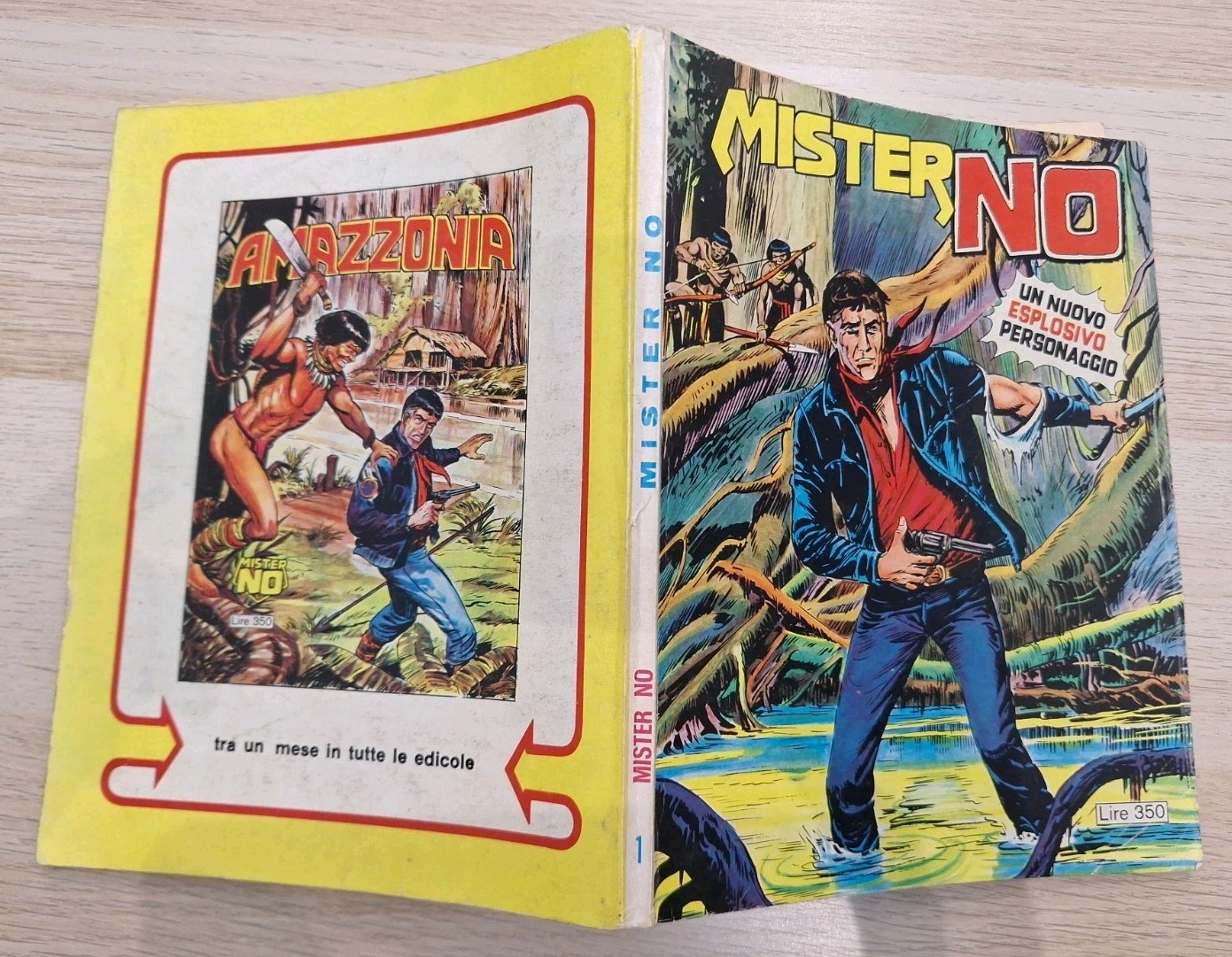 MISTER NO, ED. CEPIM 1975, n.1