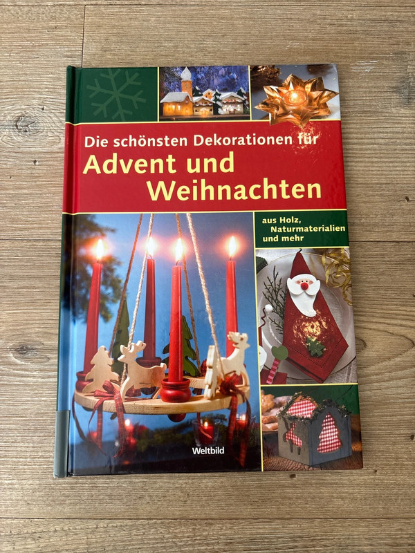 Deko Buch Weihnachten