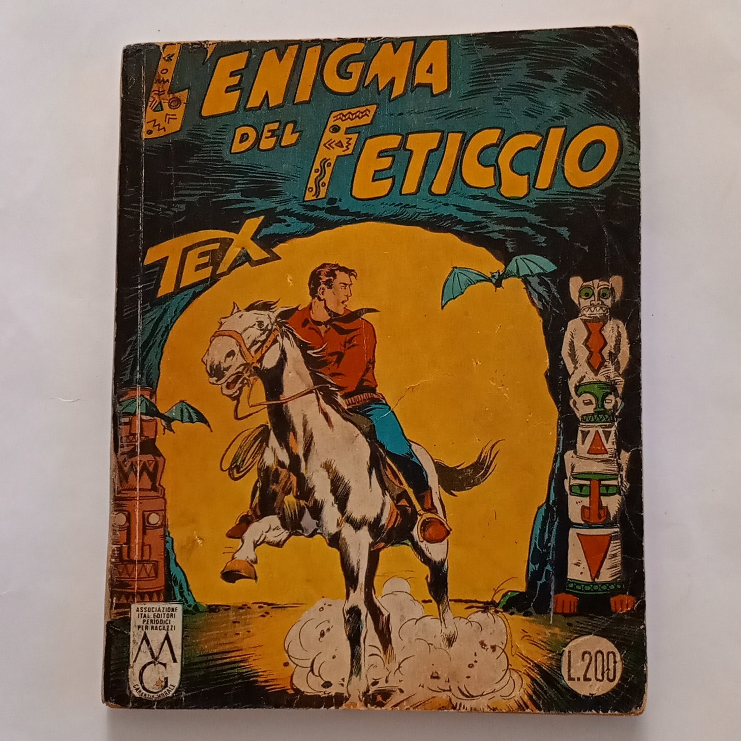 tex spillato n.24 originale autorizzazione 5926 con 100 pagine