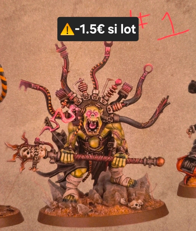 Weirdboy Orks Warhammer 40k Armageddon neuf