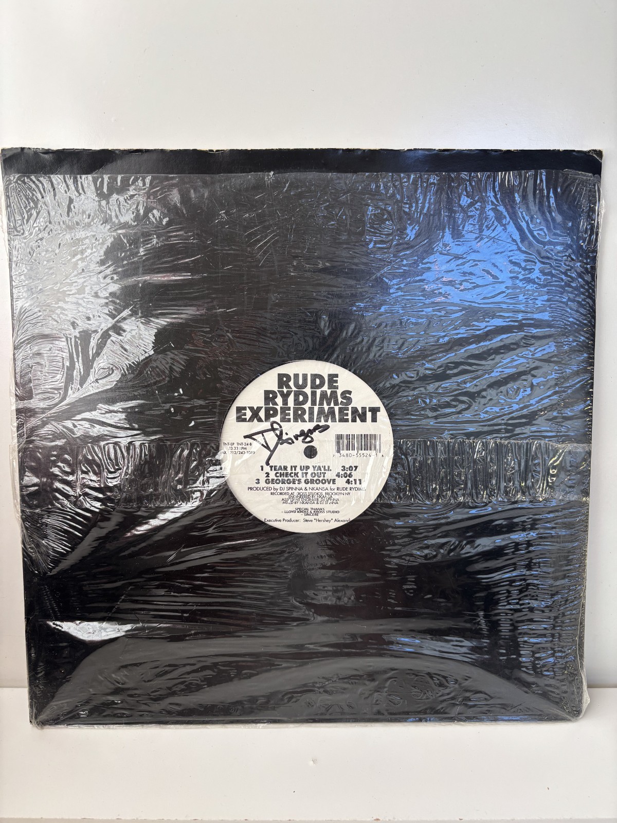 33 Rpm Vinyl Rude Rydims Experiment 1995 VINYL