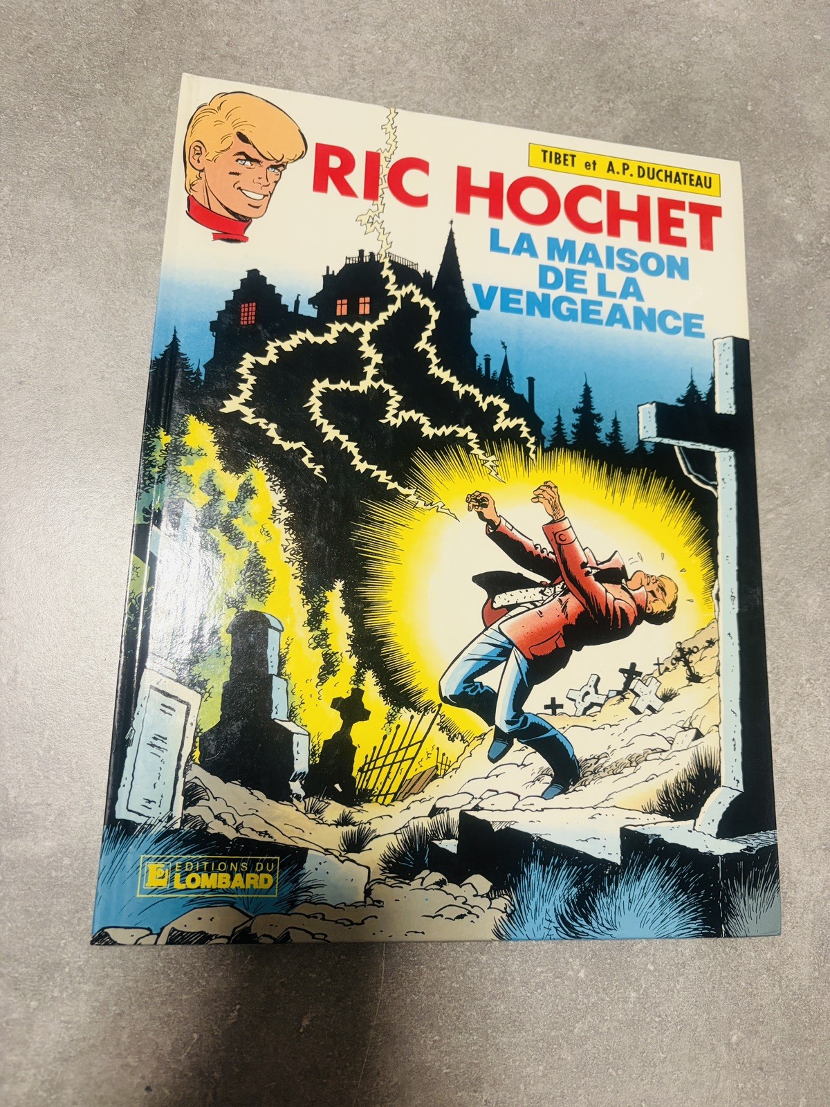 Bd Ric Hochet La Maison de la Vengeance T41 E.O 1985 PREMIERE EDITION 