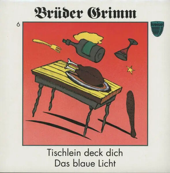 LP Gebrüder Grimm Tischlein Deck Dich / Das Blaue Licht 33 giri 12" NM Kreisel