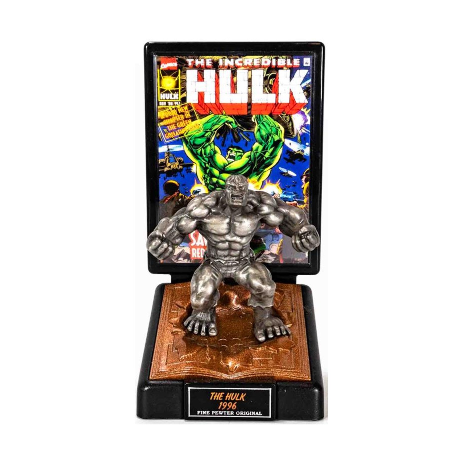 Campioni dei fumetti figure in peltro Hulk - età moderna quasi nuovo