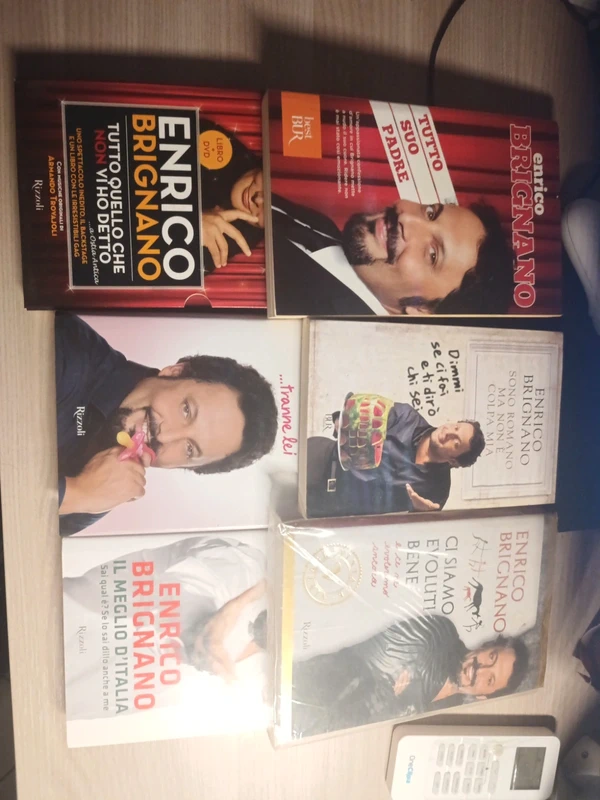 Enrico Brignano libri collezione completa