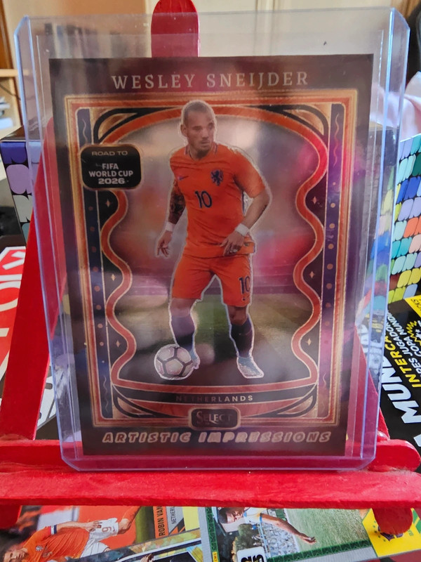 Wesley sneijder artistic impressions case hit select panini