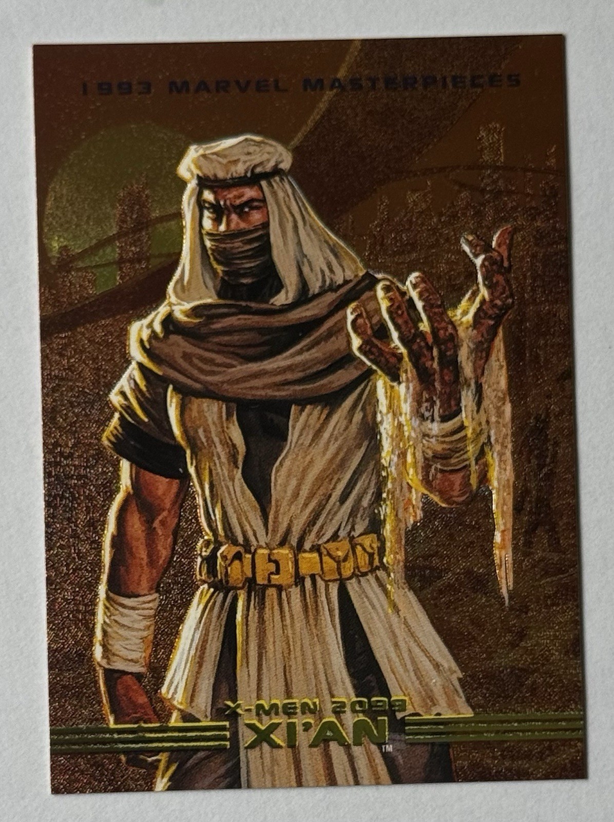 1993 Marvel Masterpieces X-Men 2099 Xian Insert Card OTTIME CONDIZIONI!!️🔥💥