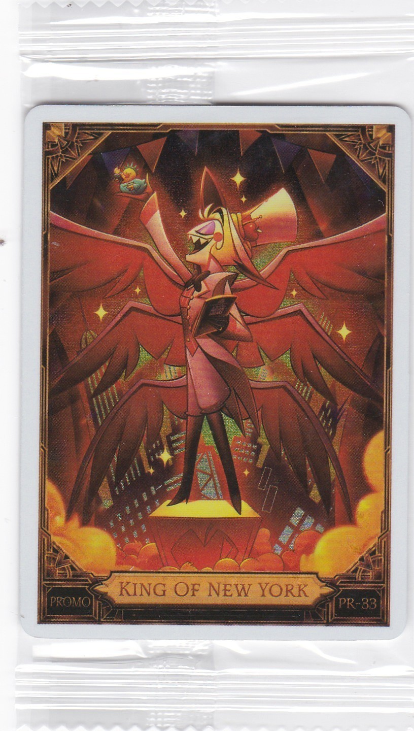 Hazbin Hotel Lucifer King of New York Promo Card New York Comic Con 2026 NYCC